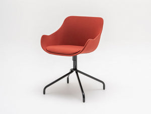 Baltic Classic Armchair with 4 Spoke Swivel Base Featured