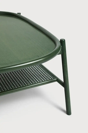 Drum Oval Low Coffee Table Edge Detail 3