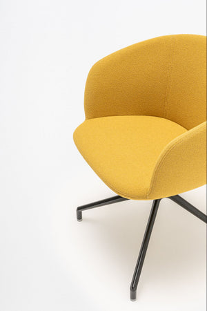 Grace Chair with 4 Star Swivel Base Detail 2