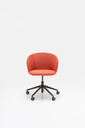 Grace Height Adjustable Chair on 4 Spoke Base with Castors 3