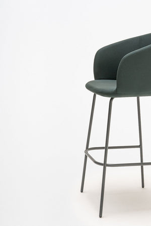 Grace Soft Seating Armed High Stool Detail 3