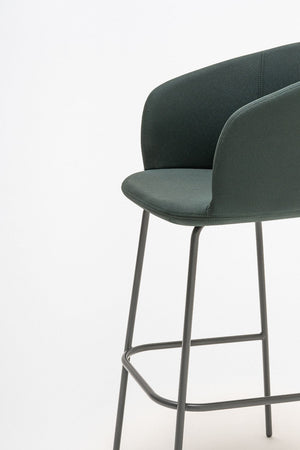 Grace Soft Seating Armed High Stool Detail 5