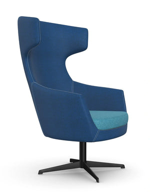 Ikon Lounge Chair Swivel 4 Star Base 4