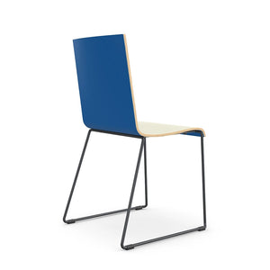 Michigan Canteen Chair With Skid Frame Base 3