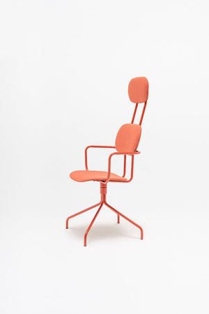 New School High Backrest Chair on 4 Star Base 2