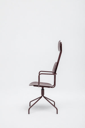 New School High Backrest Chair on 4 Star Base 3