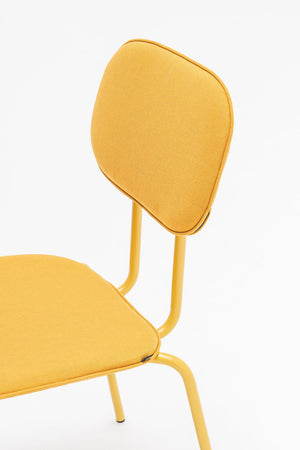 New School Low Back Chair with 4 Legged Frame Detail 2
