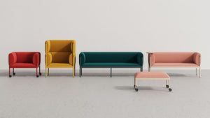 Stilt Upholstered Seating Family