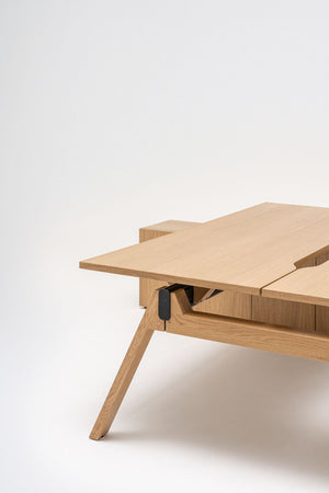 Viga Executive Bench Desk with Storage 2