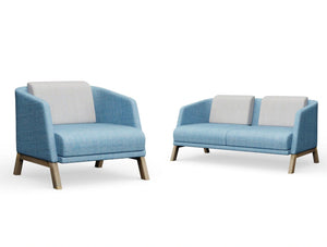 Walter Single Seater and 2 Seater Classic Sofa