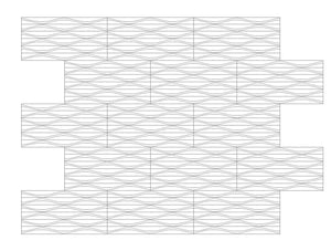 Wave 3D Cork Wall Covering 3