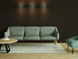 Board Room with Wooden Slats 2