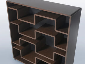 Xeon Wooden Bookcase 5
