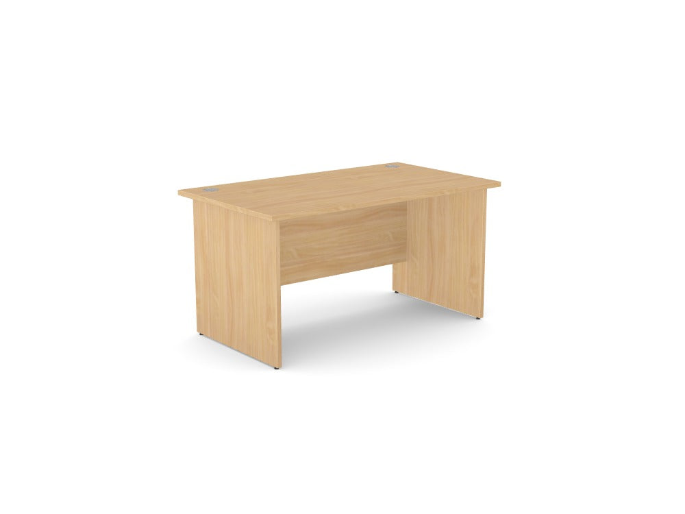 Custom Ashford Panel Leg Straight Desk - Ref: UA8Z4Q