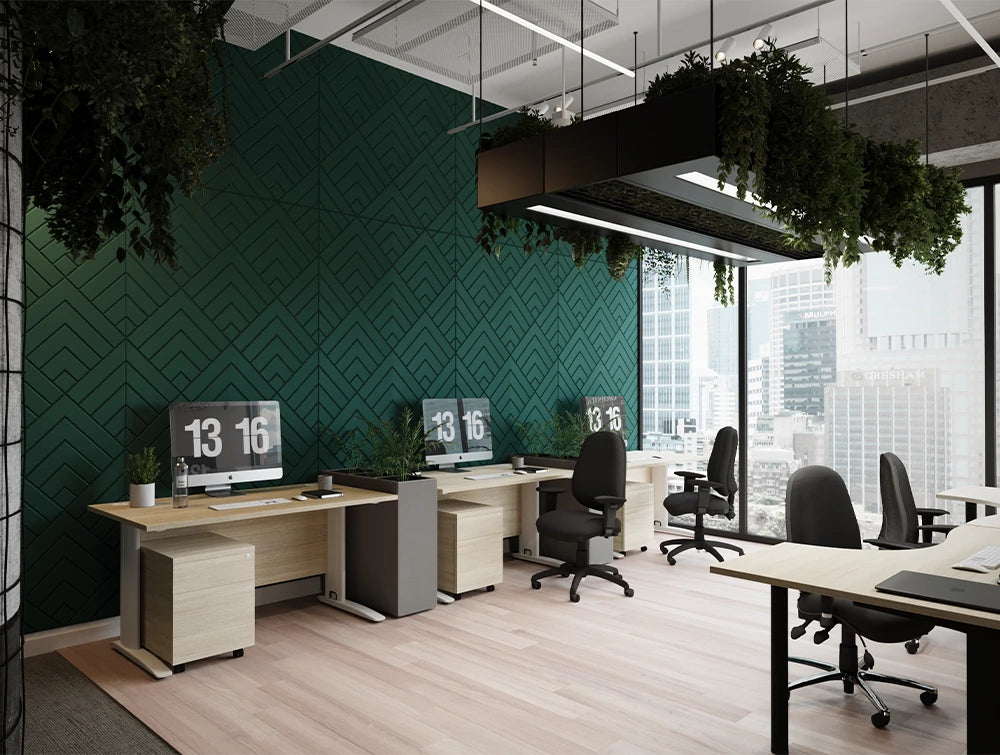 Meeting Room with Acoustic Panels 3
