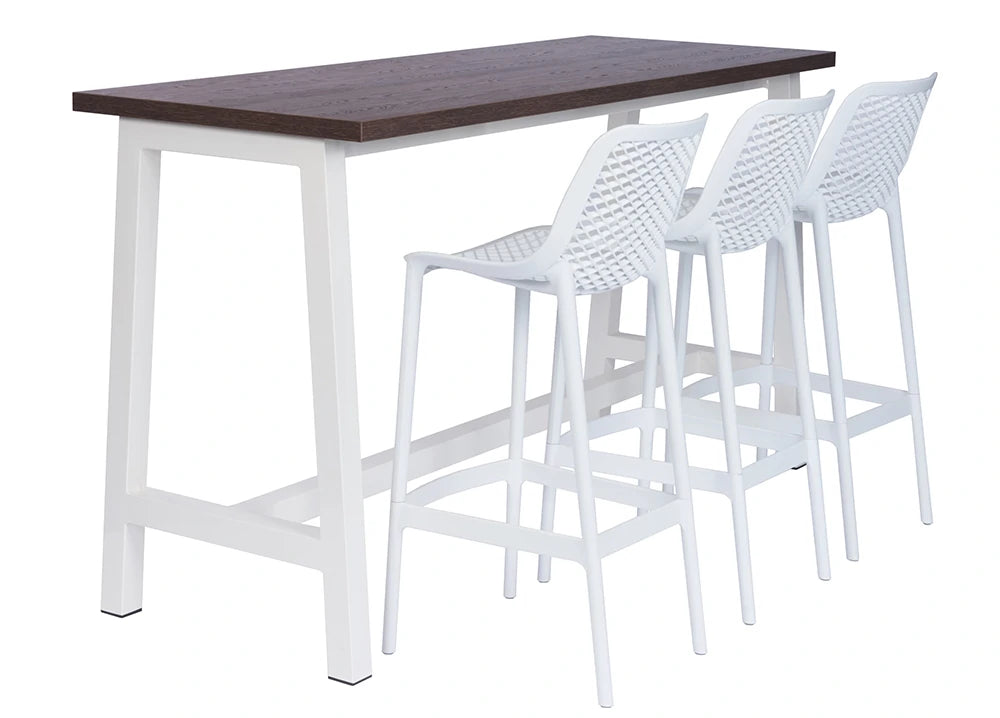 Apex Modern Wooden Poseur Table 2