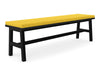 Apex Modern Wooden Top Bench