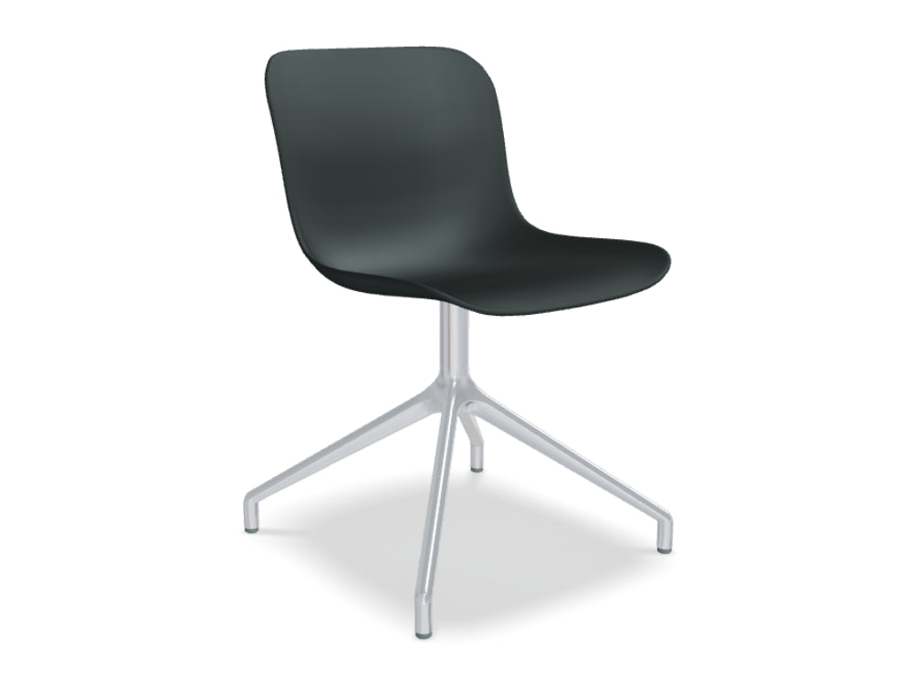 Baltic 2 Basic Chair with 4 Star Polished Aluminium Base