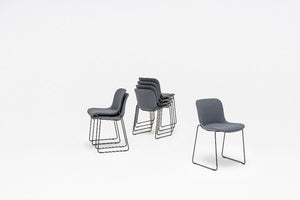 Baltic 2 Classic Chair with Sled Base 3