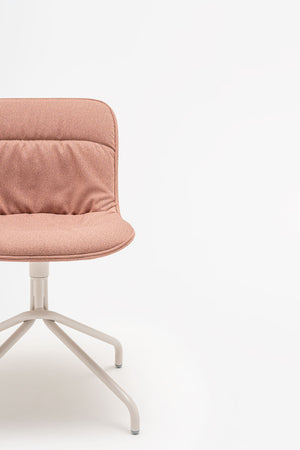 Baltic 2 Soft Duo Chair with 4 Spoke Swivel Base Detail