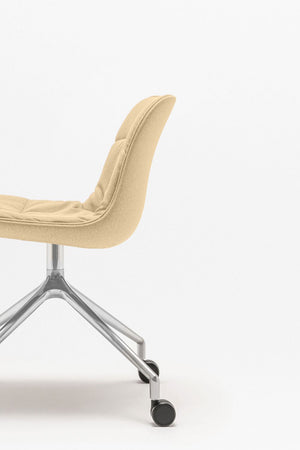 Baltic 2 Soft Duo Chair with 4 Star Castors Detail 2