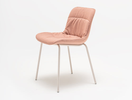 Baltic 2 Soft Duo Chair with Four Metal Legs
