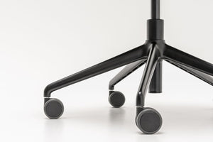 Baltic Basic Height Adjustable Chair on 5 Star Base with Castors Detail 3
