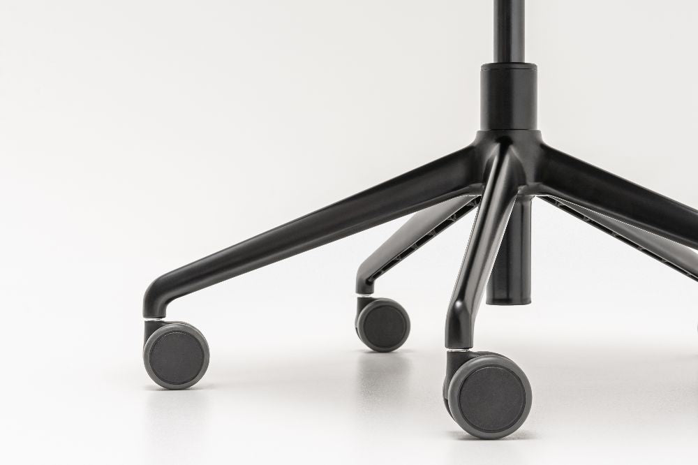 Baltic Basic Height Adjustable Chair on 5 Star Base with Castors Detail 3