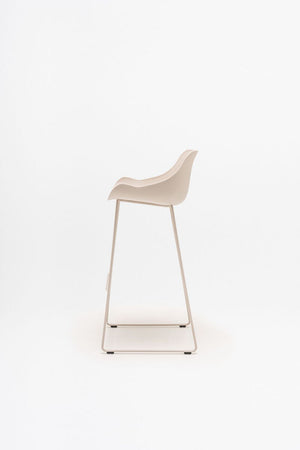 Baltic Basic High Stool with Sled Base 2
