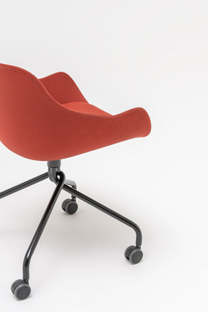 Baltic Classic Armchair with 4 Spoke Castor Base Detail