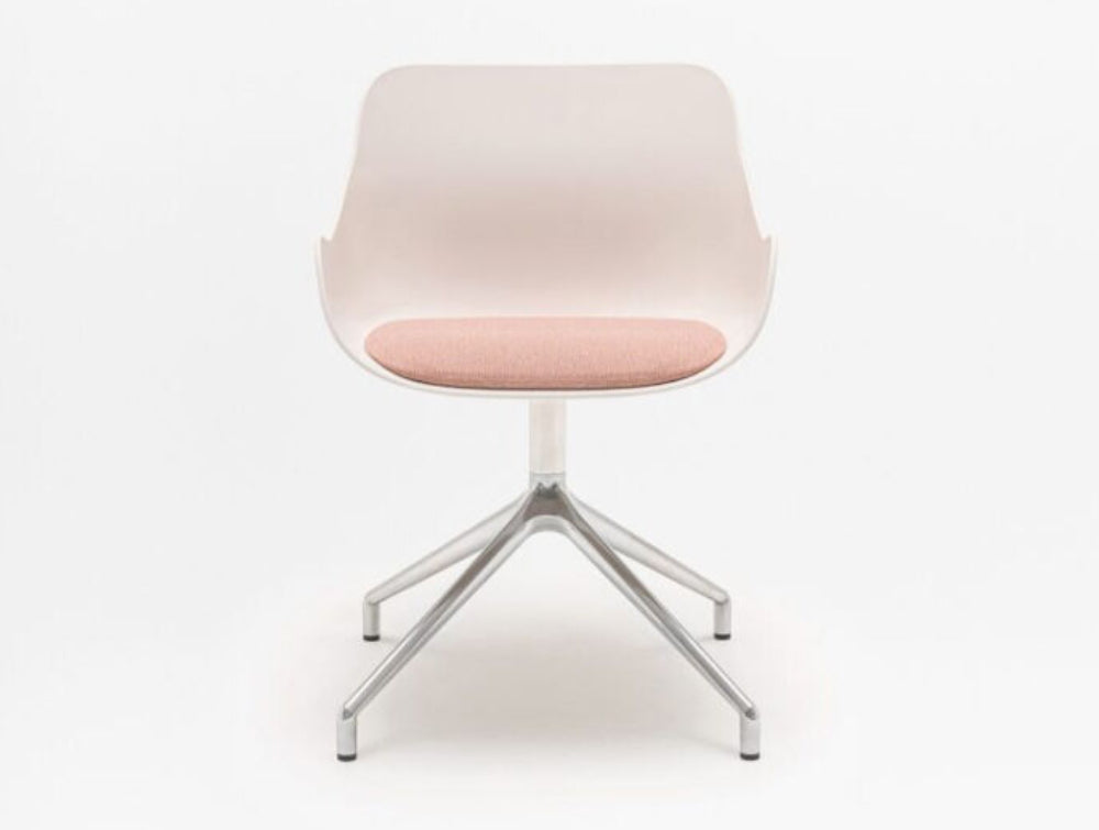 Baltic Remix Armchair with 4 Star Polished Aluminium Base