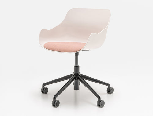 Baltic Remix Height Adjustable Chair on 5 Star Base with Castors