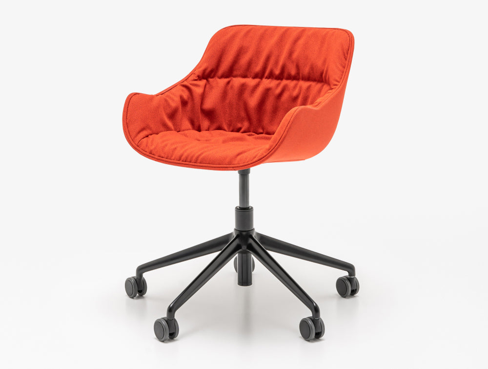 Baltic Soft Duo Height Adjustable Chair on 5 Star Base with Castors