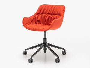 Baltic Soft Duo Height Adjustable Chair on 5 Star Base with Castors