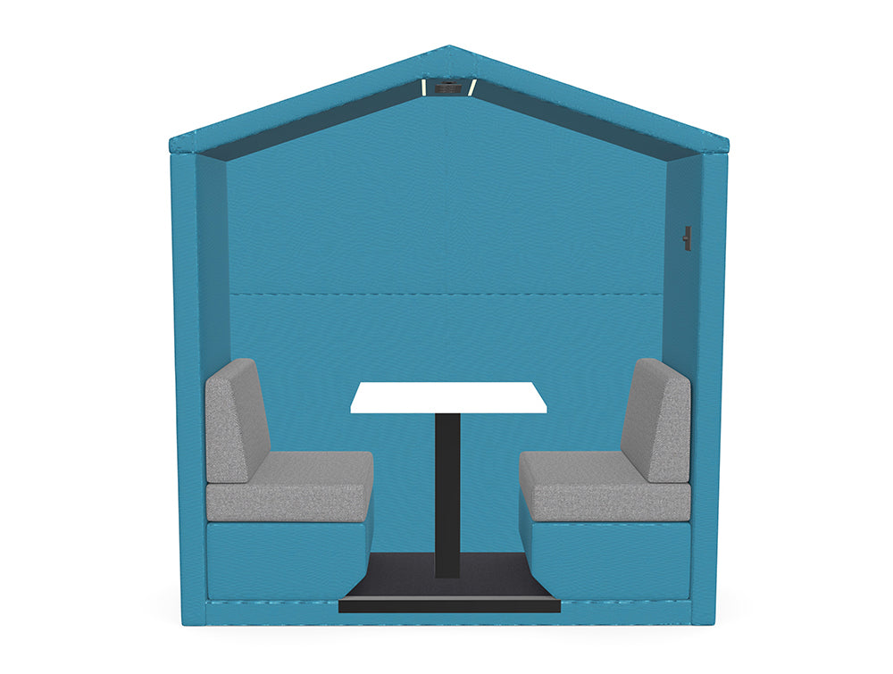 Bea-Roofed-2-Seater-Open-Meeting-Den-with-Wall-and-Table