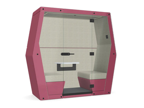 Bill 2 Person Meeting Pod With Glass Front