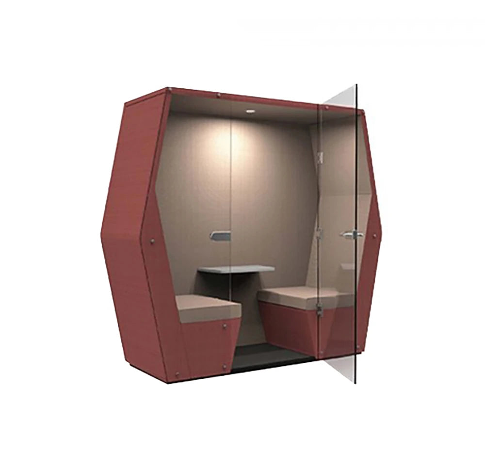 Bill 2 Person Meeting Pod With Glass Front