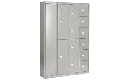 Stylish Wooden Lockers for Office Storage Solutions | Modular Locker ...