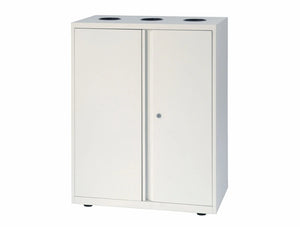 Bisley Lateralfile Top Access Recycling Unit In White