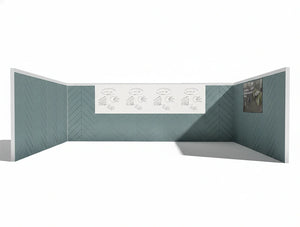 Boardroom Layout with Acoustic Panels and Glassboard Walls