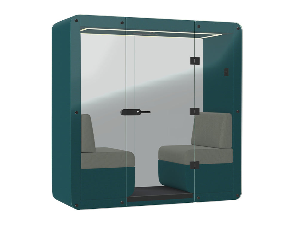 Bob 6-Person Meeting Pod with Glass Front