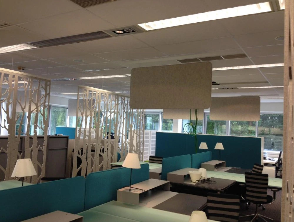 Buzziback Acoustic Wall Panel 6 In Office Setting