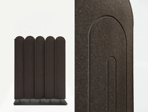 Buzziblinds Arch Freestanding Acoustic Flexible Panels V Cut