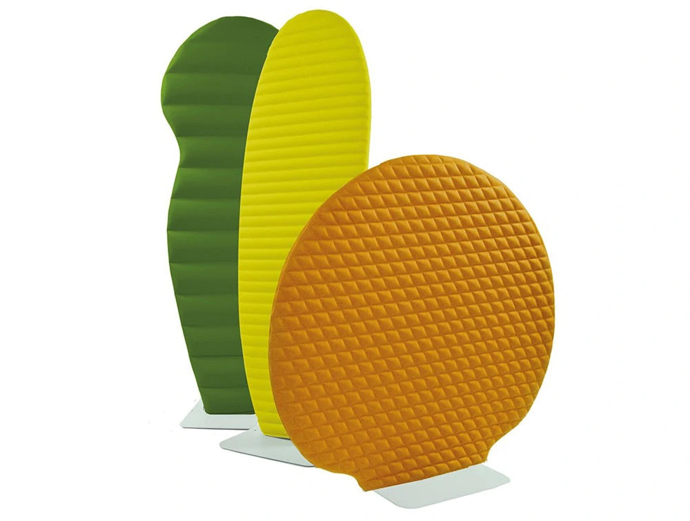 Buzziplant Freestanding Acoustic Ribbed Room Divider Screen