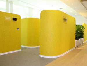 Buzziskin Acoustic Wallpaper 4 In Yellow