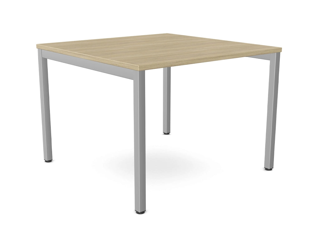 C Sense Square Meeting Table with Metal Legs