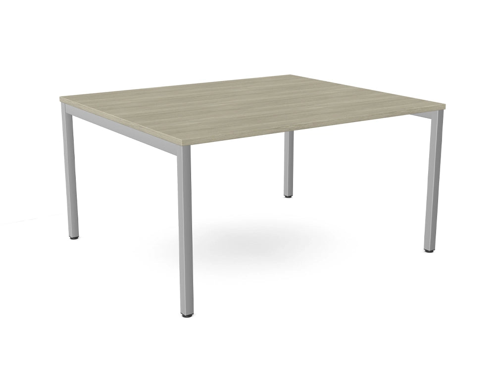 C Sense Straight Meeting Table and Large Table Starter Section