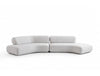 Daaz Modular Seating in White Finish