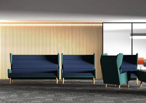 Douglas Wingback Office Seating Collection