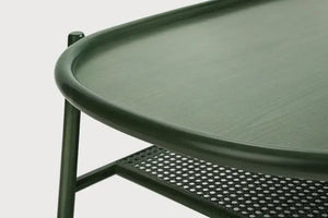 Drum Oval Low Coffee Table Edge Detail 8